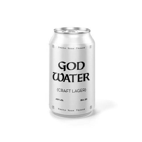 BEER GOD WATER 330ML