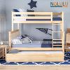 Giường 3 Tầng K.Bed Gỗ Tự Nhiên (1m/1m4/1m)