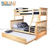 Giường 3 Tầng K.Bed Gỗ Tự Nhiên (1m/1m4/1m)