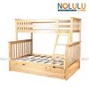 Giường 3 Tầng K.Bed Gỗ Tự Nhiên (1m/1m4/1m)