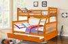 Giường 3 Tầng K.Bed Gỗ Tự Nhiên (1m-1m4-1m)