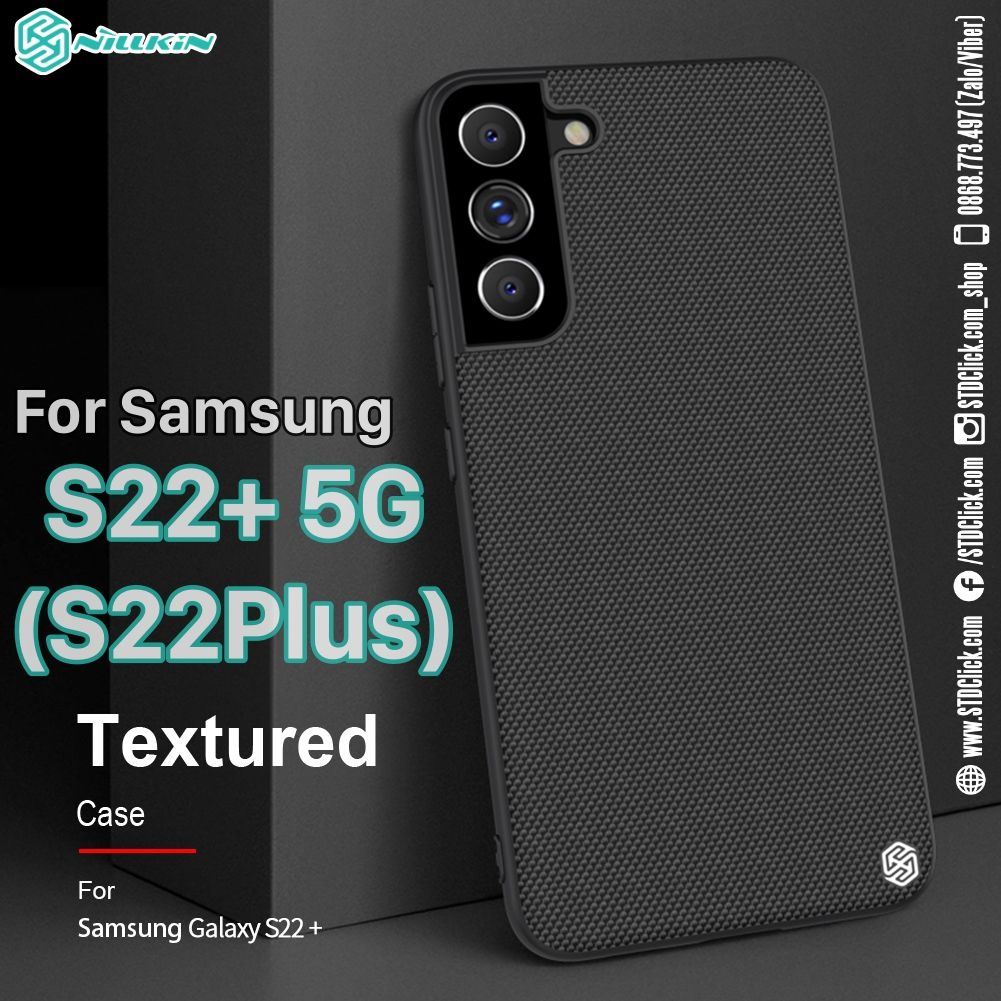 ỐP LƯNG SAMSUNG GALAXY S22 PLUS 5G NILLKIN TEXTURED NYLON FIBER CHÍNH HÃNG