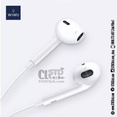 TAI NGHE IPHONE CHÂN 3.5MM WIWU EARBUDS EB101 CHÍNH HÃNG