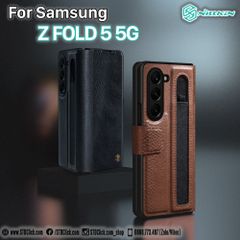 ỐP LƯNG SAMSUNG GALAXY Z FOLD 5 5G - Z FOLD 4 5G NILLKIN AOGE CÓ KHE GIỮ BÚT CHÍNH HÃNG