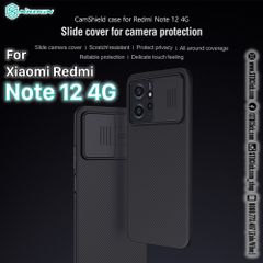 ỐP LƯNG XIAOMI REDMI NOTE 12 4G NILLKIN CAMSHIELD BẢO VỆ CAMERA CHÍNH HÃNG