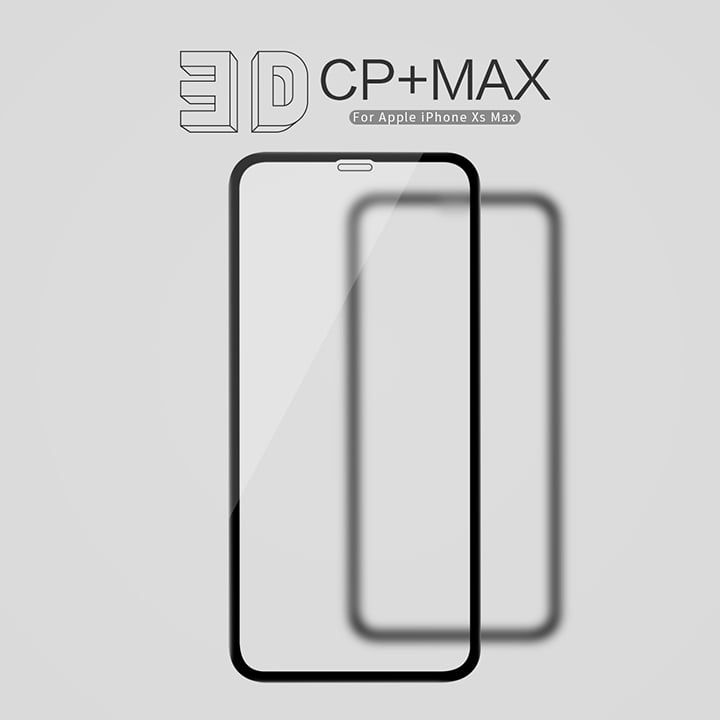 MIẾNG DÁN CƯỜNG LỰC IPHONE XS MAX NILLKIN 3D CP+MAX CHÍNH HÃNG