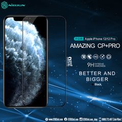 KÍNH CƯỜNG LỰC IPHONE 12 - 12 PRO NILLKIN CP+PRO 2.5D CHÍNH HÃNG