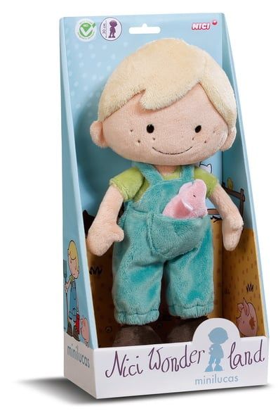 Thú nhồi bông 30cm-búp bê bé trai Mini lucas doll MFN Farm-Nici Germany-37889