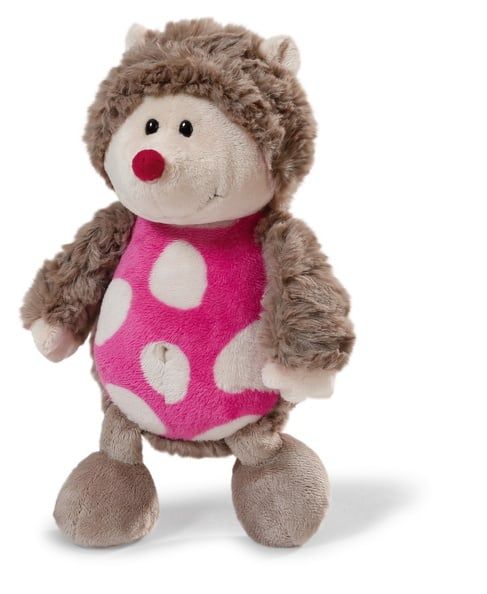 Đồ chơi thú nhồi bông 35cm nhím Hedgehog Harriet chấm bi hồng pink dottie Forest friends | NICI-38289
