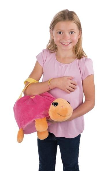 Đồ chơi thú bông 20.5x23x31cm rùa biển Sealina túi xách Under the sea | NICI-43408