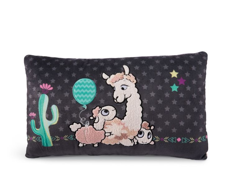 Thú nhồi bông 43x25cm-Gối bông Lạc đà cừu baby | cushion Lama babies-45410