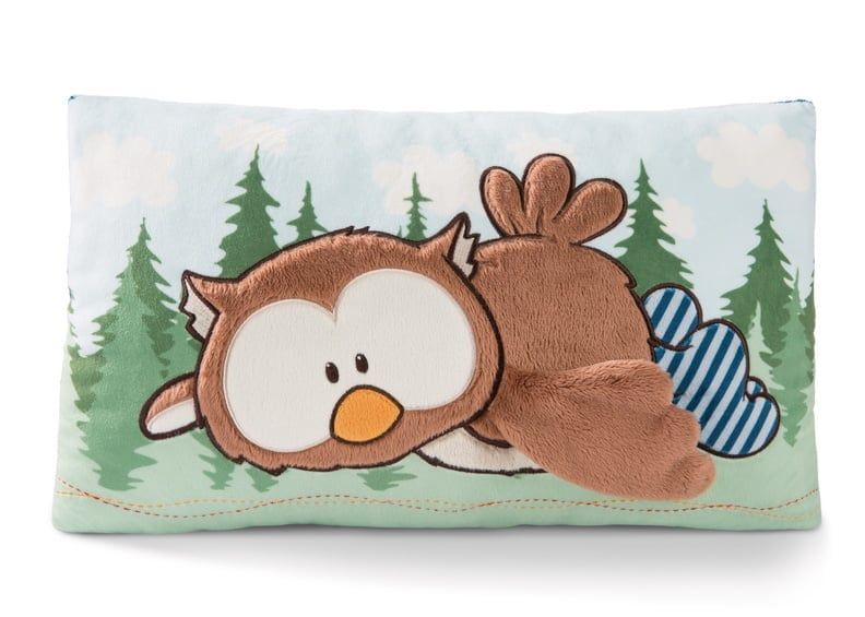 Đồ chơi thú nhồi bông 43x25cm cú Oscar The Owlsons gối cushion| NICI-46098
