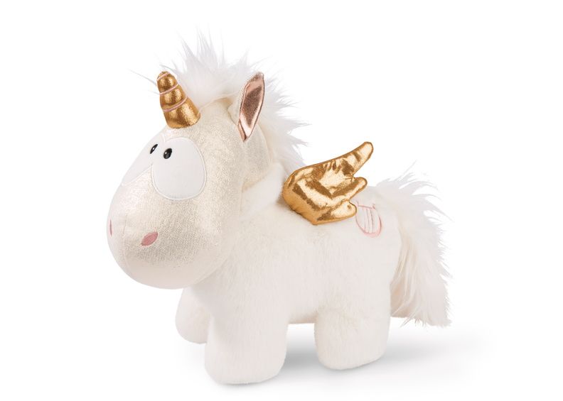 Thú nhồi bông 32cm-kỳ lân unicorn thiên thần Angelia Winter-Nici Germany-46374