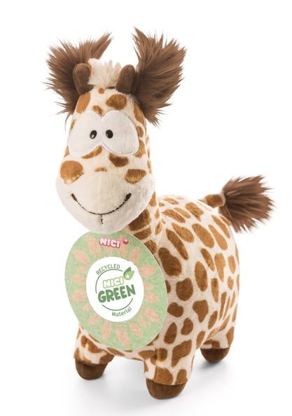 Đồ chơi thú nhồi bông 50cm hươu cao cổ Giraffe Gina Wild friends GREEN | NICI-47224