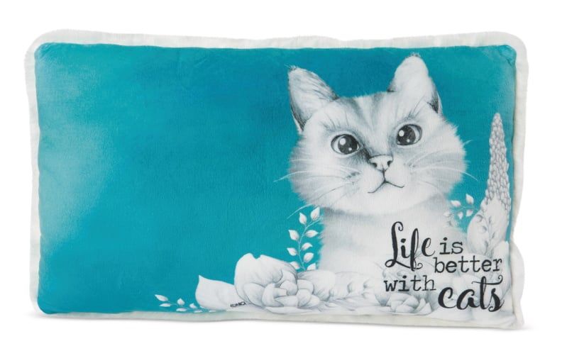 Đồ chơi thú bông 43x25cm mèo quý tộc Meowlina gối bông Cat Pet | NICI-48092