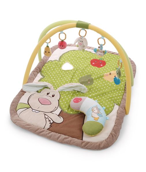 Thảm chơi NICI Germany chính hãng 3D đa chức năng cho bé sơ sinh | plush play-mat My first Nici multi-function MFN 48510