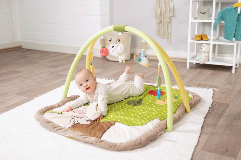 Thảm chơi NICI Germany chính hãng 3D đa chức năng cho bé sơ sinh | plush play-mat My first Nici multi-function MFN 48510