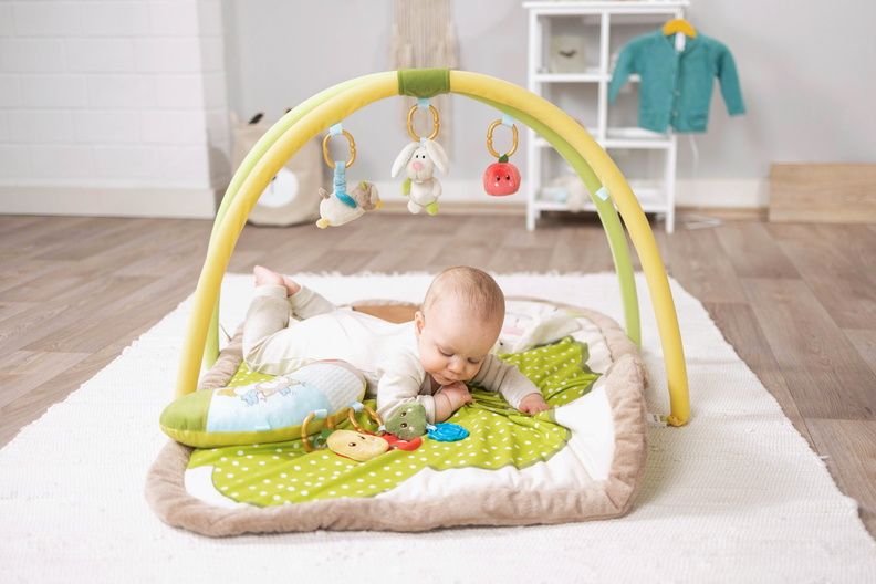 Thảm chơi NICI Germany chính hãng 3D đa chức năng cho bé sơ sinh | plush play-mat My first Nici multi-function MFN 48510