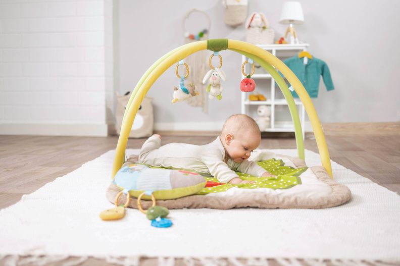 Thảm chơi NICI Germany chính hãng 3D đa chức năng cho bé sơ sinh | plush play-mat My first Nici multi-function MFN 48510