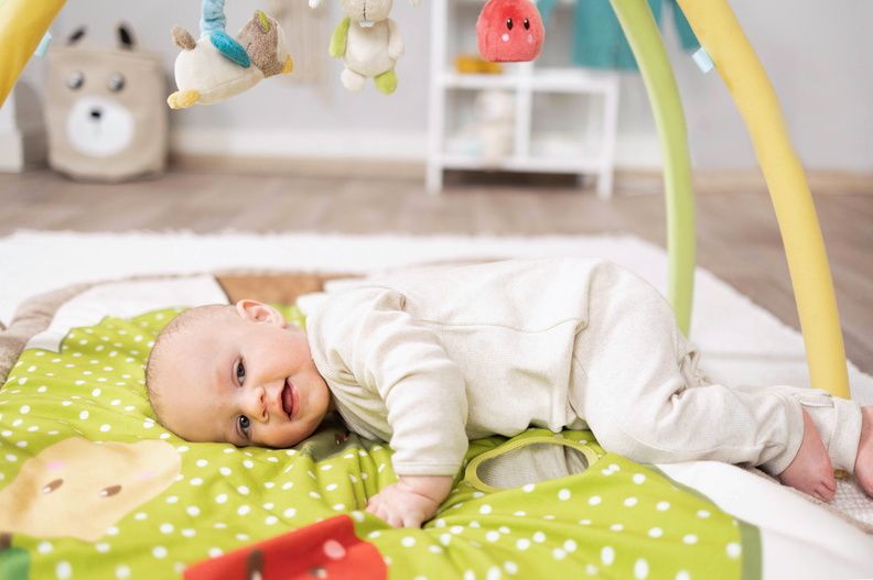 Thảm chơi NICI Germany chính hãng 3D đa chức năng cho bé sơ sinh | plush play-mat My first Nici multi-function MFN 48510