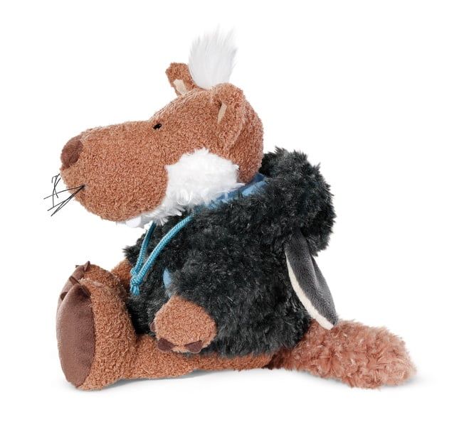 Thú nhồi bông 25cm-sói đội lốt cừu wolf Jolly Hugo-Nici Germany-48532