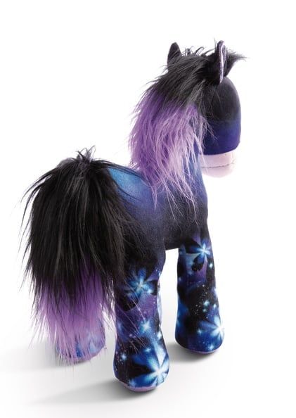 Thú nhồi bông 25cm-ngựa Pony hoa sao Pony Starflower GREEN-Nici Germany-48753