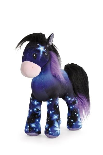 Thú nhồi bông 35cm-ngựa Pony hoa sao Pony Starflower GREEN-Nici Germany-48755