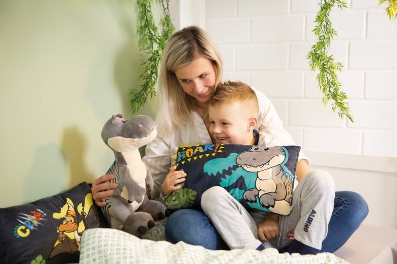 Thú nhồi bông 45cm khủng long Tony-rex | plush dino Green NICI GERMANY 48816