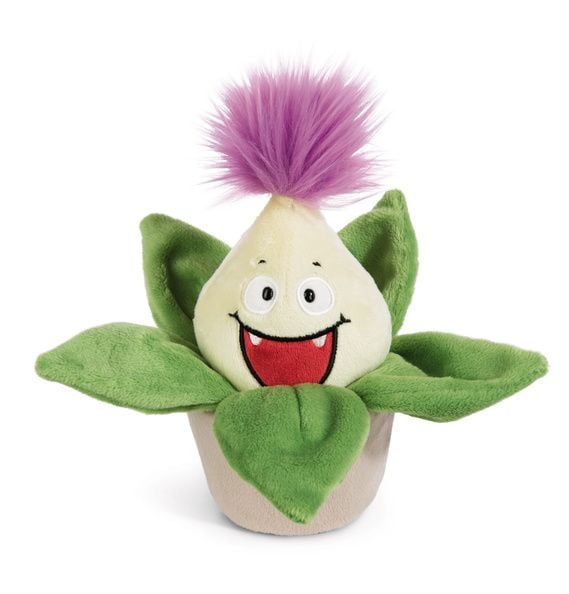Thú nhồi bông 18cm-cây xương rồng vui nhộn Funny Flowers Green-Aloe Vera-Nici Germany-48940