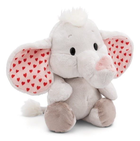 Thú nhồi bông 48cm NICI Germany GREEN Voi kem LOVE - NICI 61489