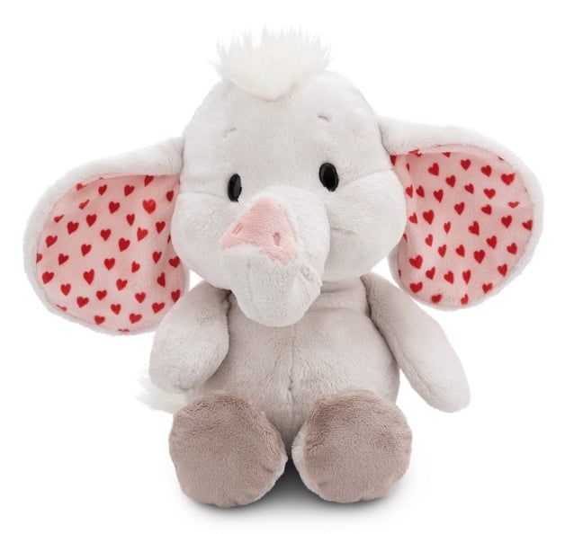 Thú nhồi bông 48cm NICI Germany GREEN Voi kem LOVE - NICI 61489