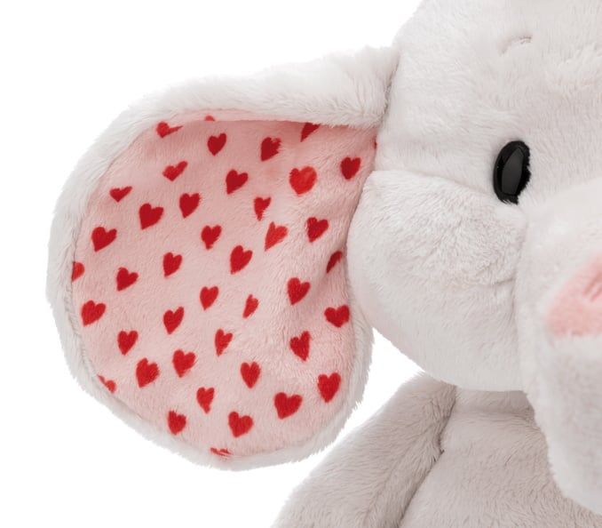 Thú nhồi bông 48cm NICI Germany GREEN Voi kem LOVE - NICI 61489