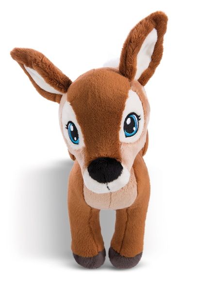 Thú nhồi bông 27cm- nai Bambi phép thuật Mala fawn magic Winter GREEN-Nici Germany-49209