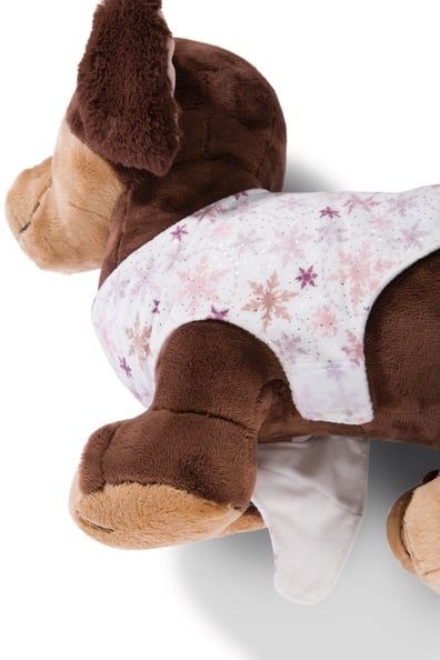 Thú nhồi bông 54cm-chó lạp xưởng dachshund dog Skida Cosy Winter Pet GREEN-Nici Germany-49323