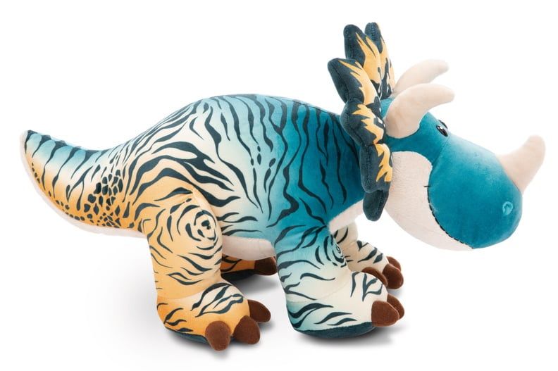 Thú bông 40cm khủng long ba sừng Triceratop Dinosaur Cerastupsy NICI DINO GREEN | NICI-49468