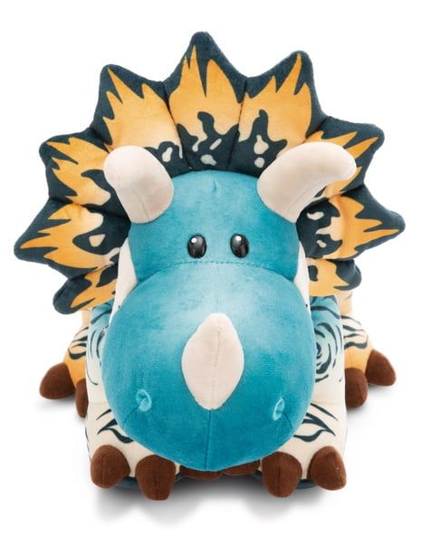 Thú bông 50cm khủng long ba sừng Triceratop Dinosaur Cerastupsy NICI DINO GREEN | NICI-49469