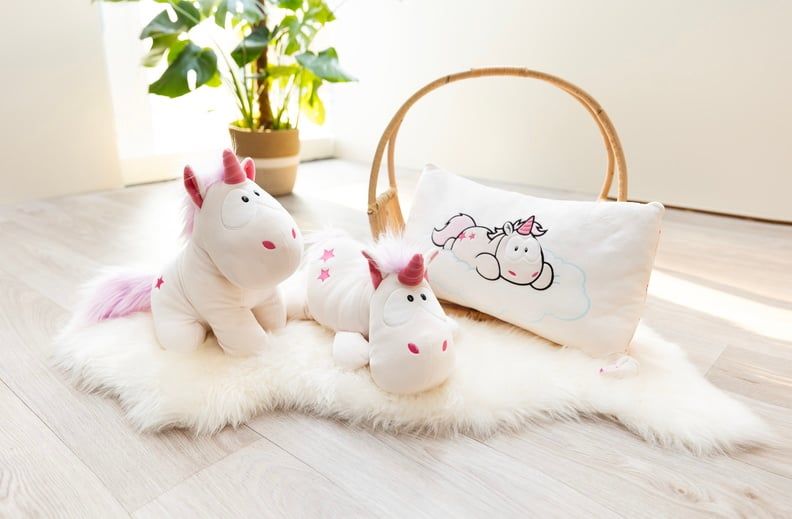 Đồ chơi thú bông 35cm kỳ lân Unicorn Theodor super soft sitting siêu mềm mịn kiểu ngồi | NICI-49487