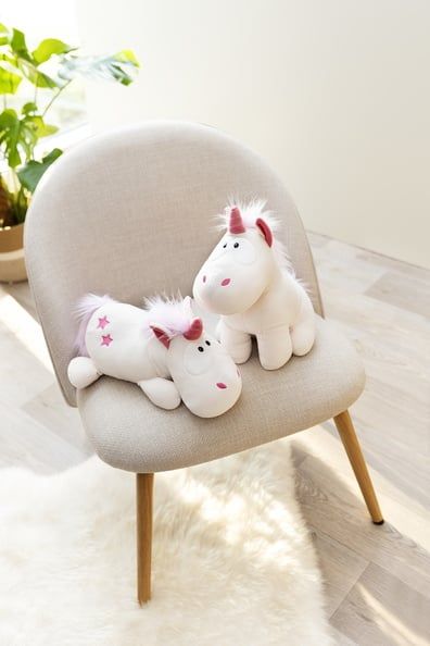 Đồ chơi thú bông 35cm kỳ lân Unicorn Theodor super soft sitting siêu mềm mịn kiểu ngồi | NICI-49487