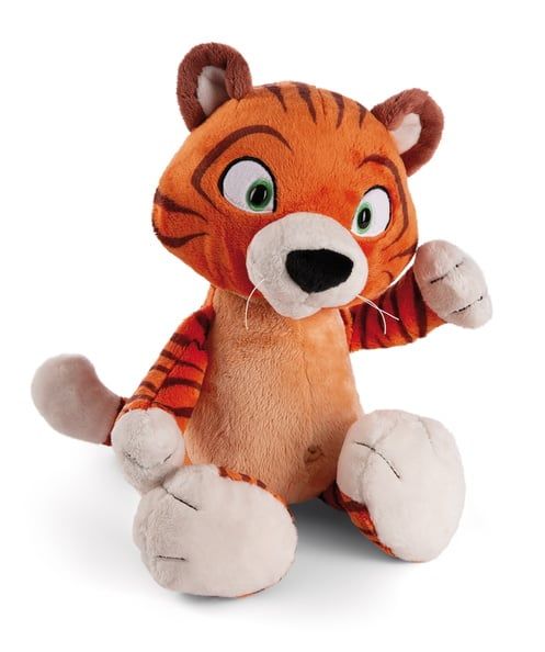 Đồ chơi thú nhồi bông 35cm cọp tiger Mandarina đôi mắt có khản năng phát sáng trong bóng tối eyes glow in the dark