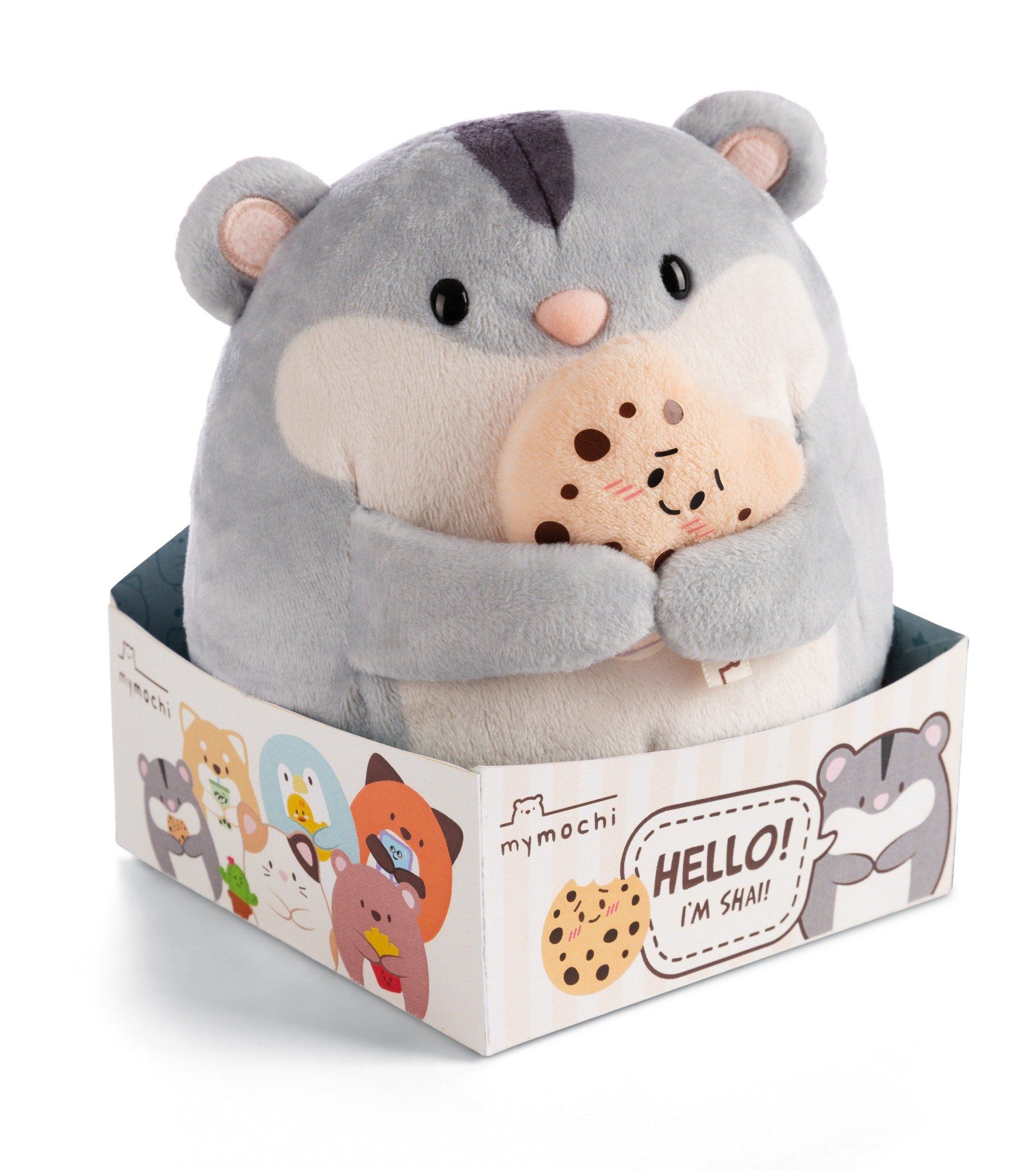 Thú nhồi bông 16cm | Nici Germany | chó Chiba dog Hiro trà sữa buble tea (My MOCHI) 61152