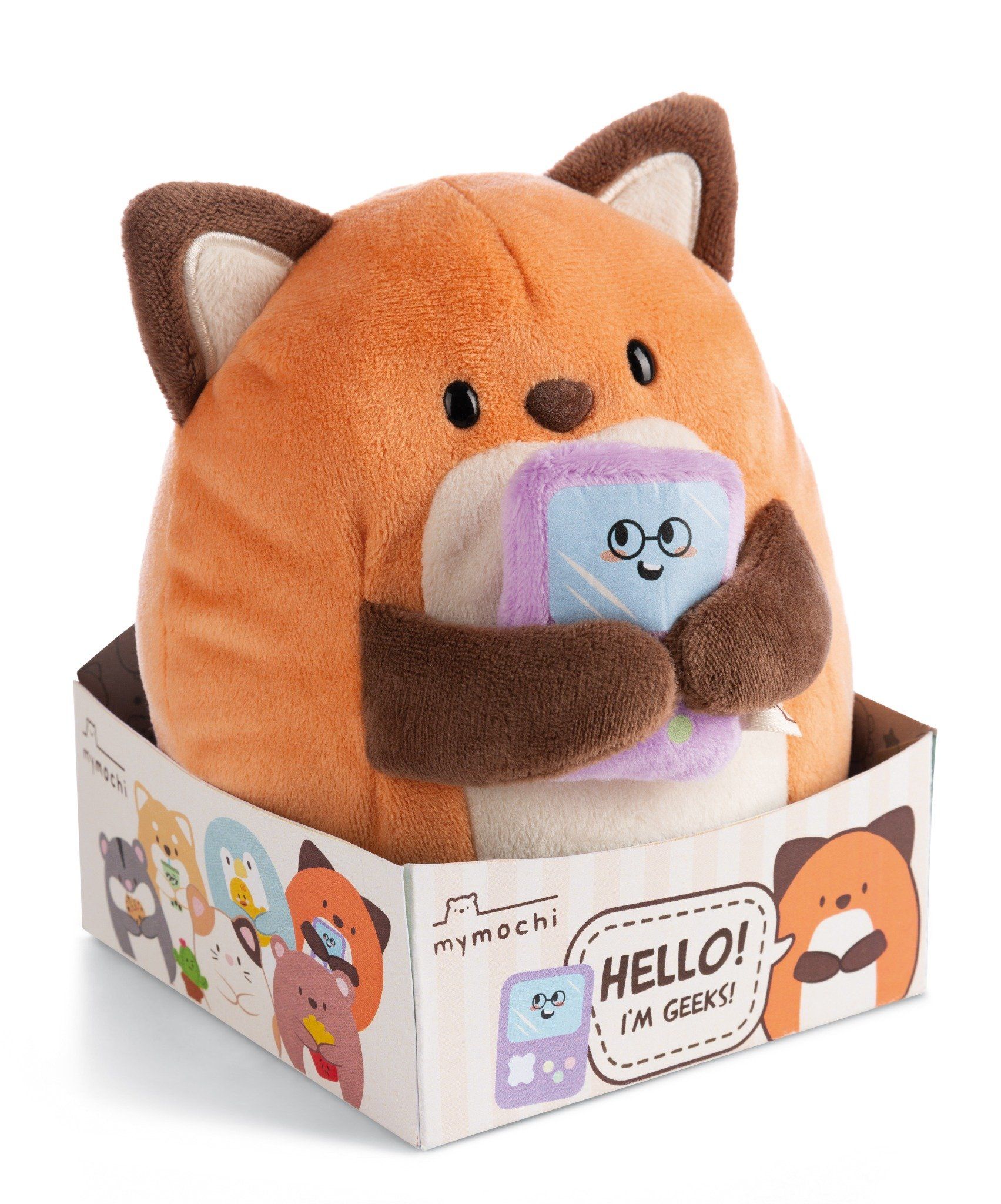 Thú nhồi bông 16cm | Nici Germany | chó Chiba dog Hiro trà sữa buble tea (My MOCHI) 61152