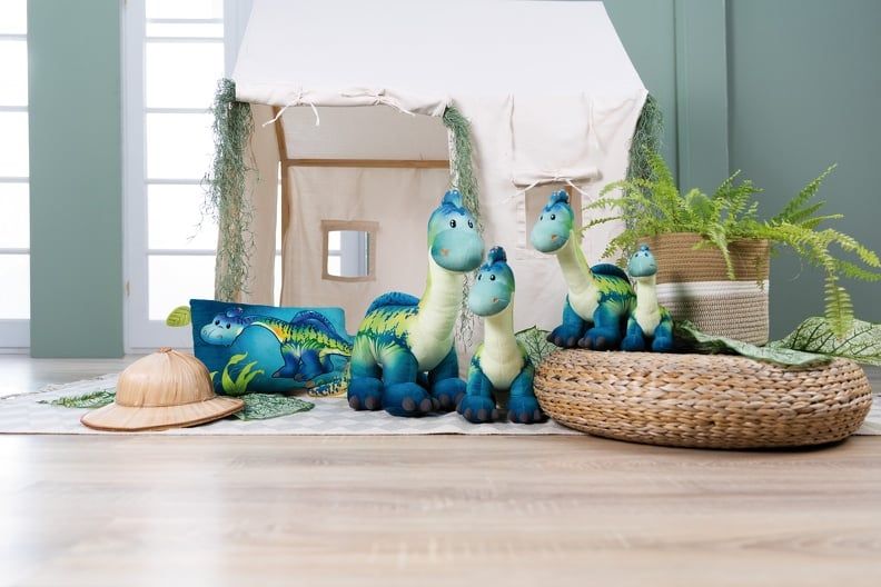 Thú nhồi bông 45cm 61572 | Dino Snackilus khủng long cổ dài|NICI Germany Go Green