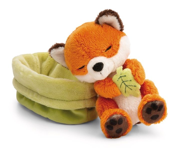 Thú nhồi bông 12cm 61580 |Sleeping Pets Forest thú rừng ngủ ngoan|NICI Germany
