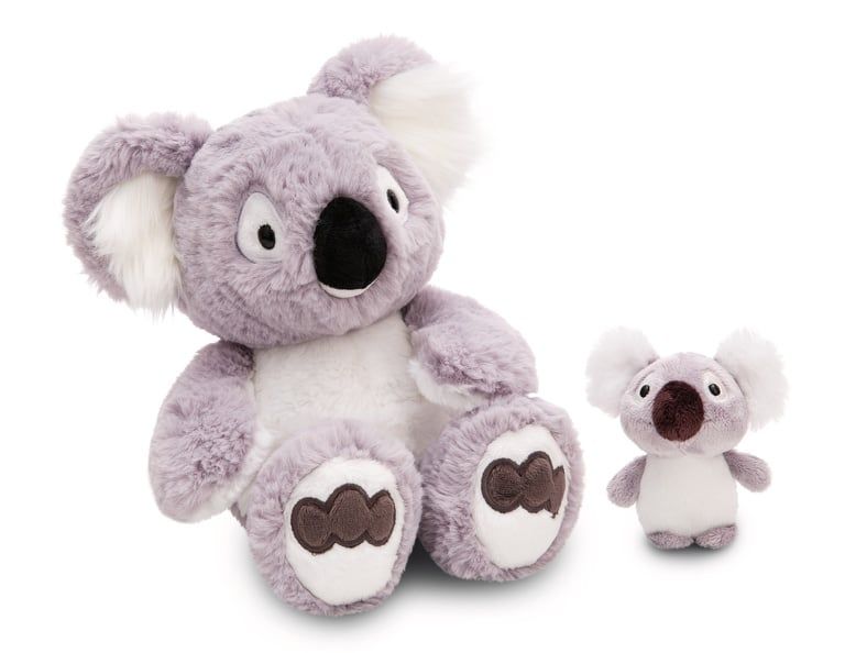 Thú nhồi bông 30cm 61717 |NICI Germany gấu Koala Barry mẹ & bé GO GREEN