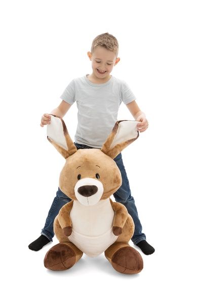 Thú nhồi bông 70cm 61726 |NICI Germany kangaroo Kelly Go Green
