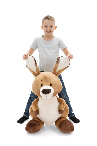 Thú nhồi bông 70cm 61726 |NICI Germany kangaroo Kelly Go Green
