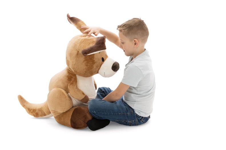 Thú nhồi bông 70cm 61726 |NICI Germany kangaroo Kelly Go Green