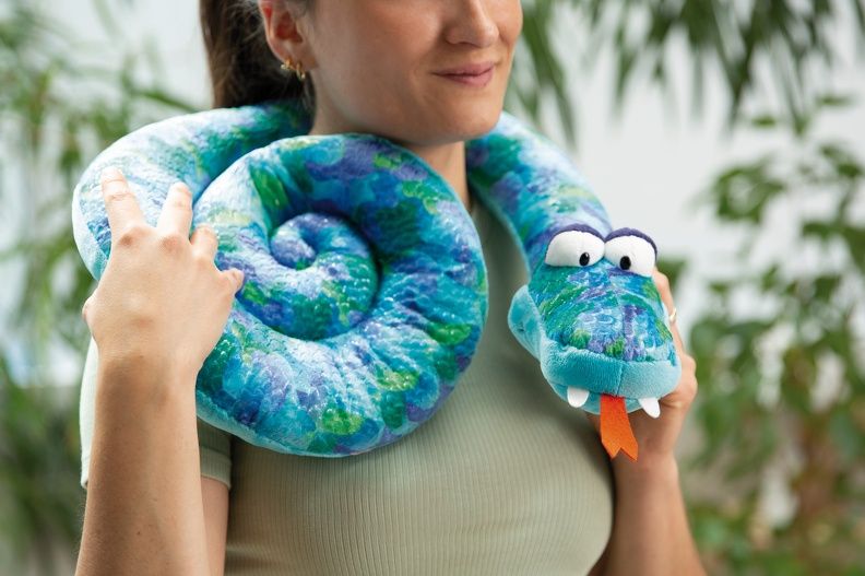 Thú nhồi bông 30cm 61729 |NICI Germany snake ZsaZsa rắn Go Green