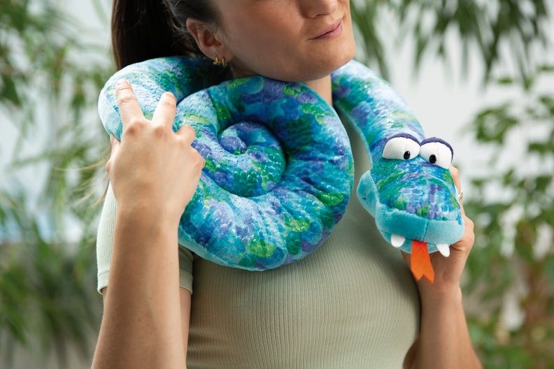 Thú nhồi bông 30cm 61729 |NICI Germany snake ZsaZsa rắn Go Green
