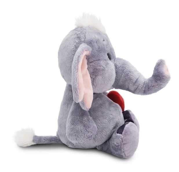 Thú nhồi bông 32cm NICI Germany GREEN Voi xám LOVE - NICI 61486